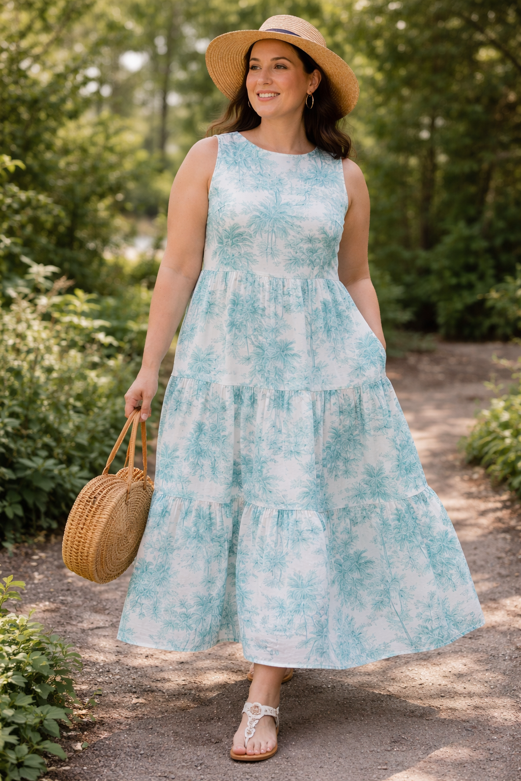 Maxikleid Schnittmuster PDF Damen | Maxi Dress Sewing Pattern | Anfängerfreundlich