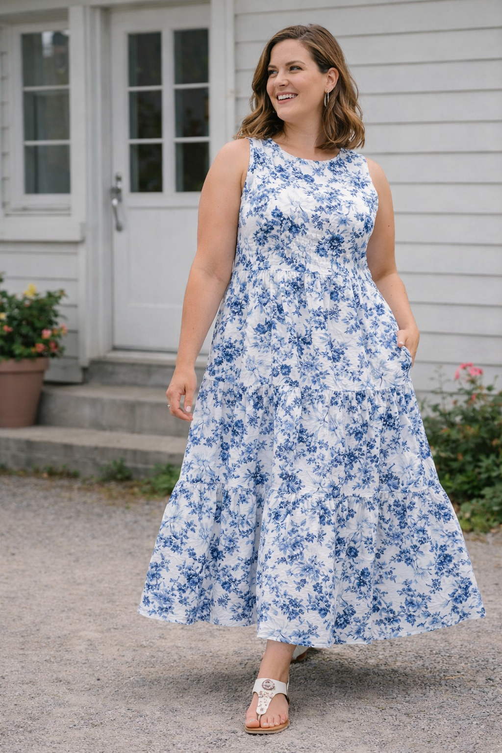 Maxikleid Schnittmuster PDF Damen | Maxi Dress Sewing Pattern | Anfängerfreundlich
