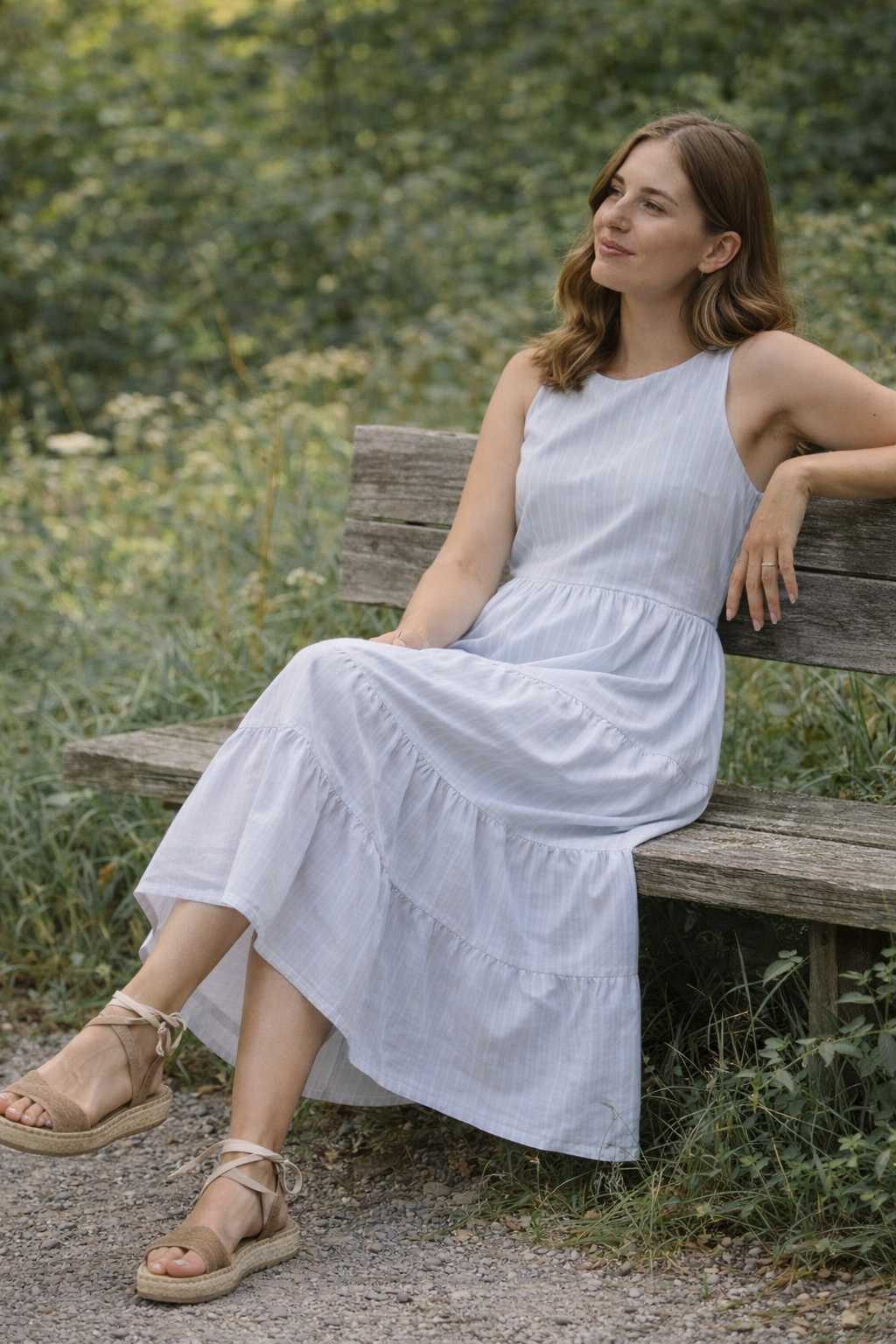 Maxikleid Schnittmuster PDF Damen | Maxi Dress Sewing Pattern | Anfängerfreundlich