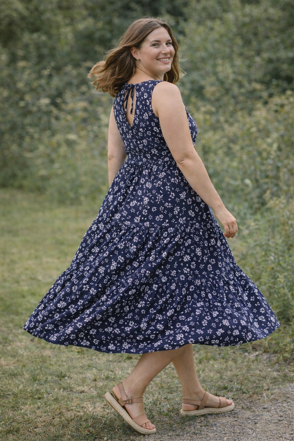 Maxikleid Schnittmuster PDF Damen | Maxi Dress Sewing Pattern | Anfängerfreundlich