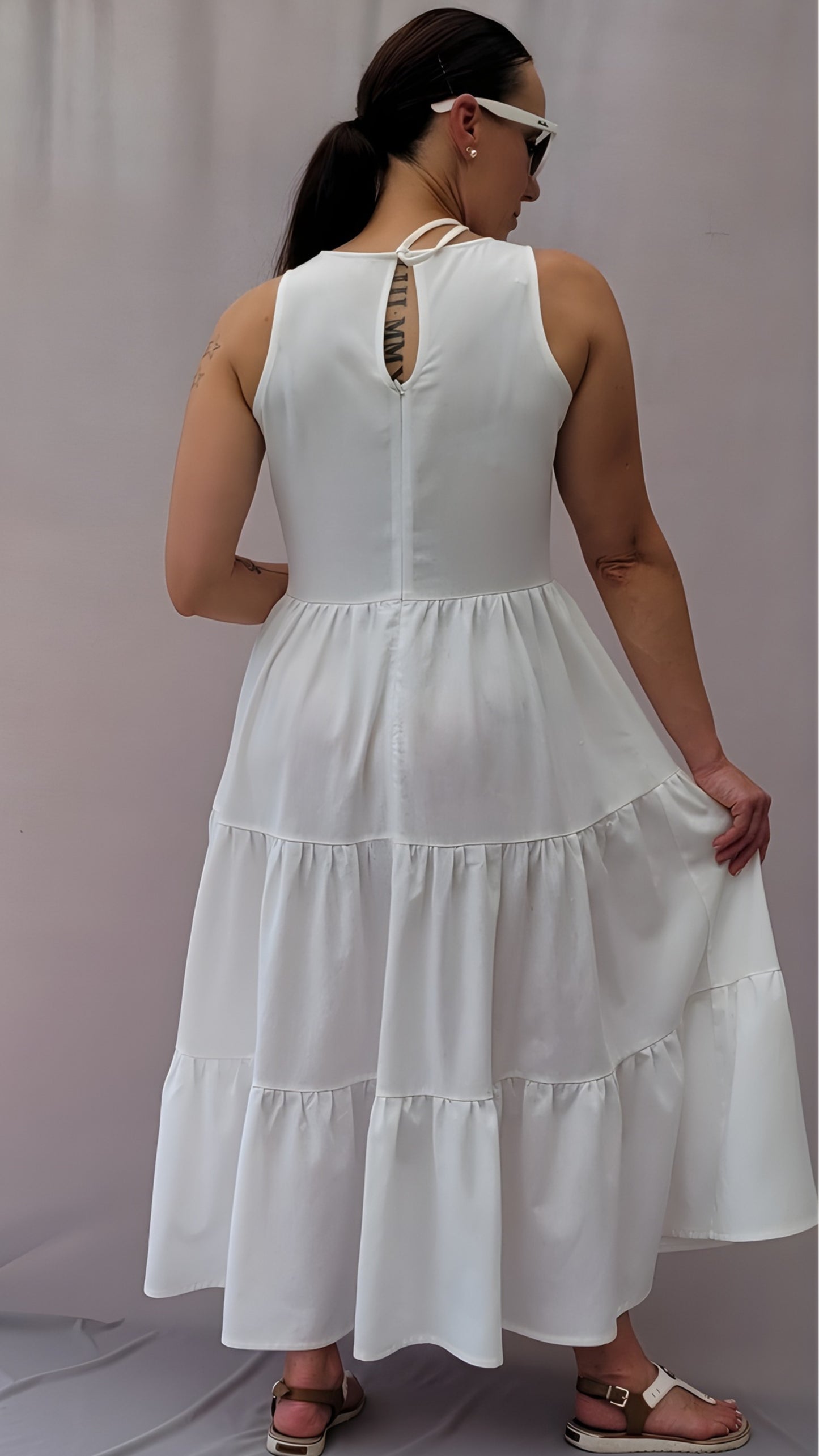Maxikleid Schnittmuster PDF Damen | Maxi Dress Sewing Pattern | Anfängerfreundlich