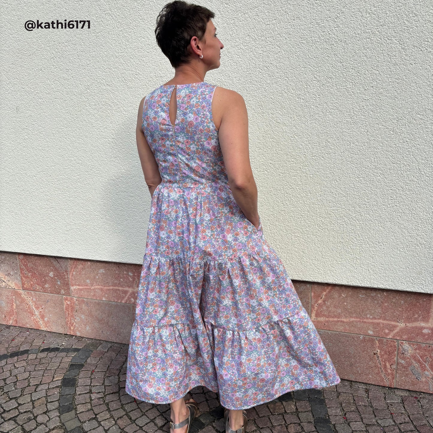 Maxikleid Schnittmuster PDF Damen | Maxi Dress Sewing Pattern | Anfängerfreundlich