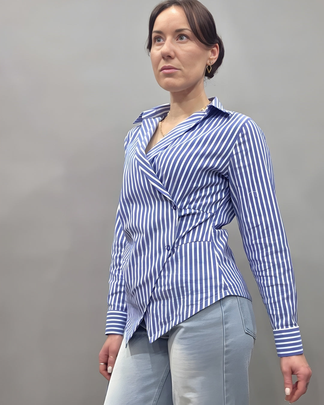 Wickelbluse Schnittmuster PDF Damen | Wrap Blouse Sewing Pattern