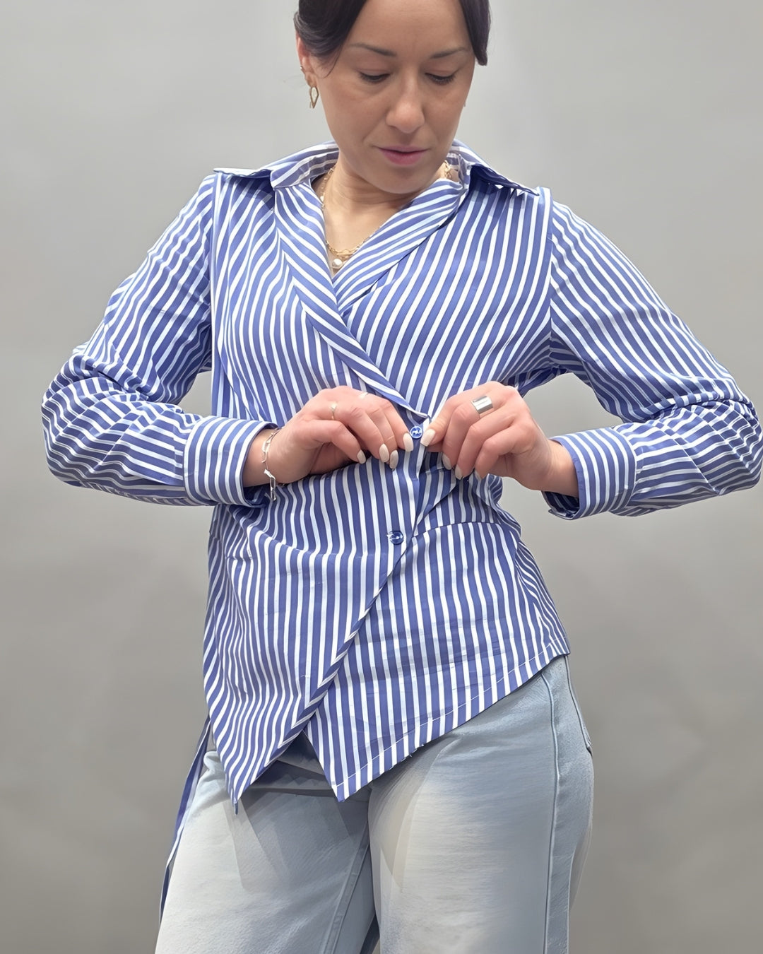Wickelbluse Schnittmuster PDF Damen | Wrap Blouse Sewing Pattern