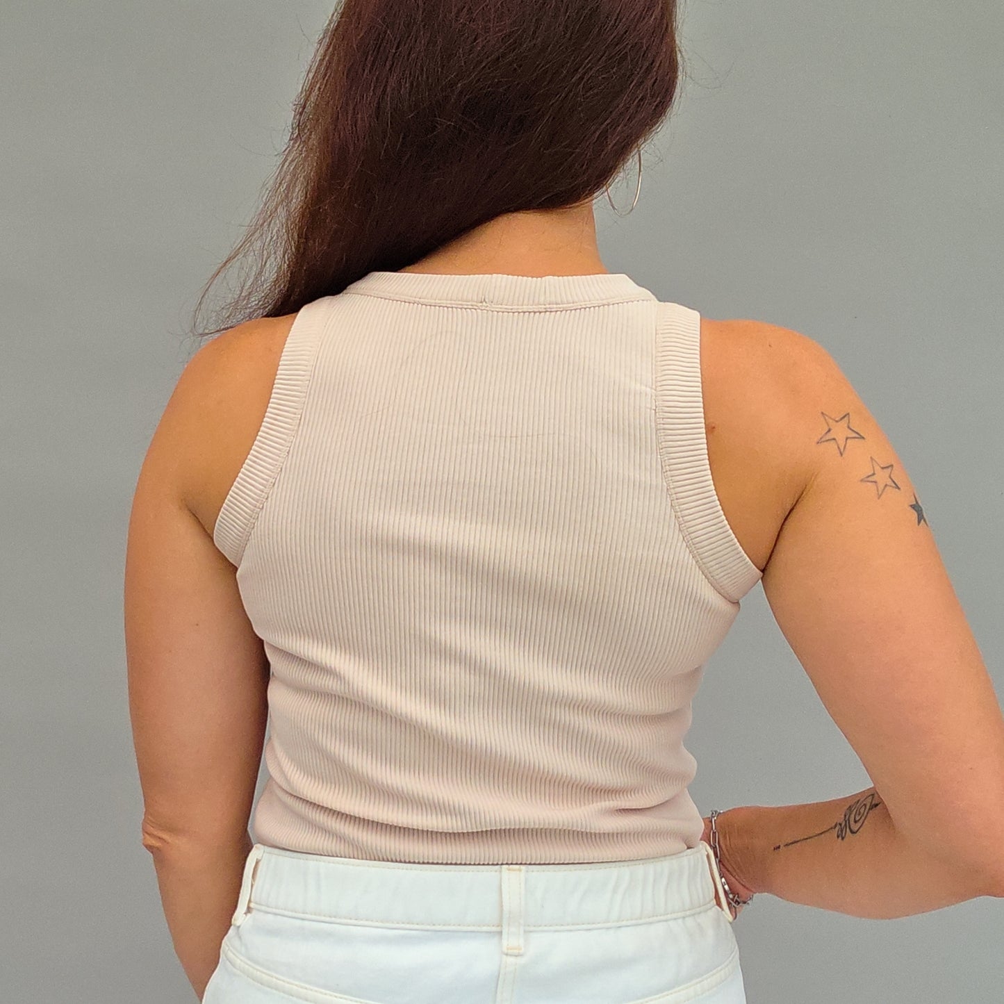 Tanktop, Croptop, ärmelloses Top in 2 Varianten, PDF-Schnittmuster mit Beamerdateien und Ebenen